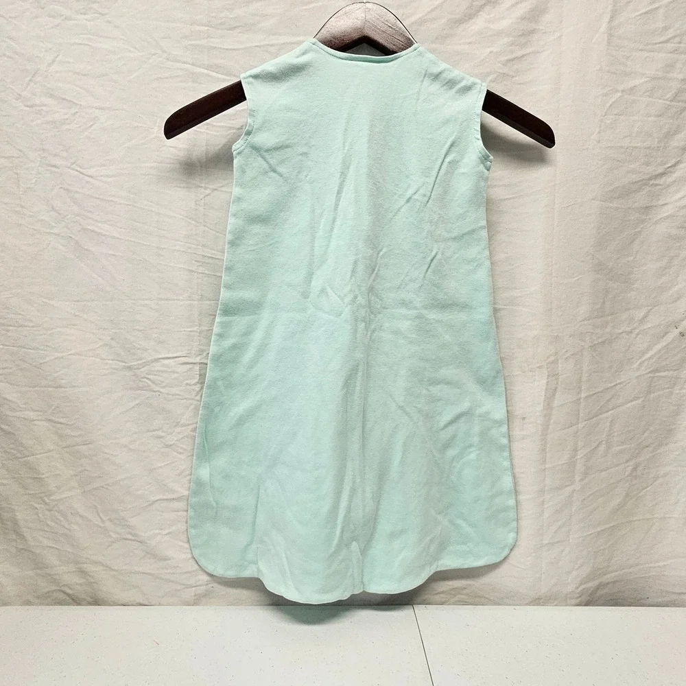 HALO SleepSack Wearable Blanket Kids Medium 6-12M Mint Green Back to Sleep Cotto
